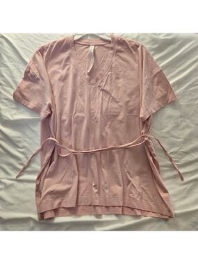 Lululemon Pink Pima Cotton T-Shirt Dress Size 8